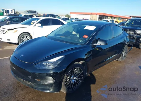 2022 Tesla Model 3 Rear-Wheel Drive from USA, damaged, VIN 5YJ3E1EA6NF371663